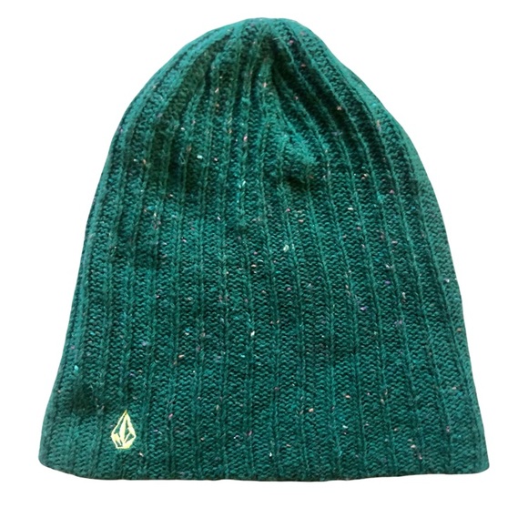 Volcom Slouchy Green Pearl Beanie 
